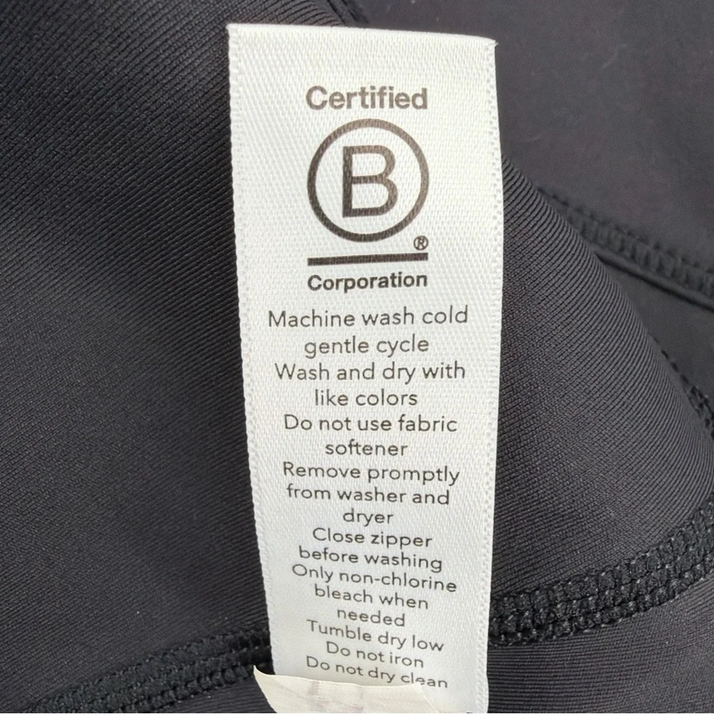 ATHLETA A-Game Mesh Pleated Skort 13.5” Black Size Medium